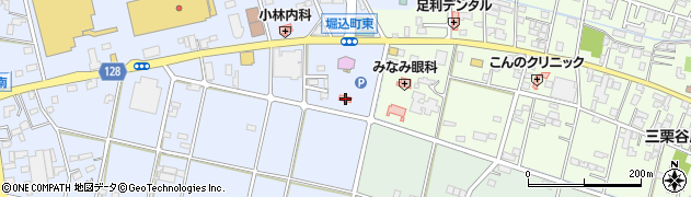 栃木県足利市堀込町93周辺の地図
