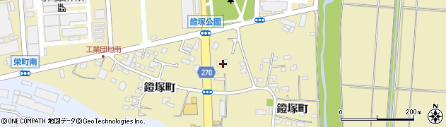 栃木県佐野市鐙塚町310周辺の地図