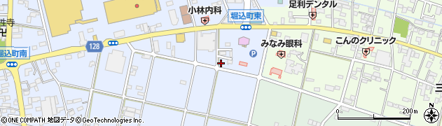 栃木県足利市堀込町92周辺の地図