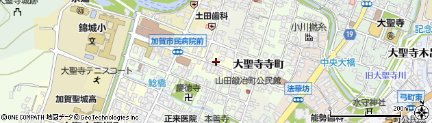 石川県加賀市大聖寺京町周辺の地図