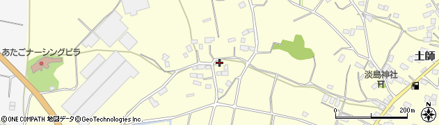 茨城県笠間市土師962周辺の地図