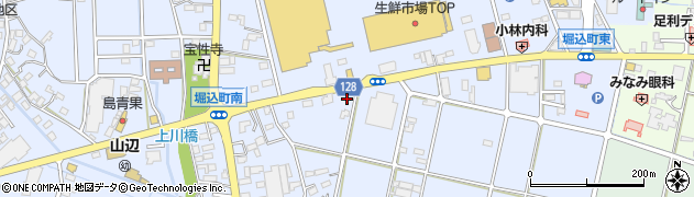 栃木県足利市堀込町1255周辺の地図