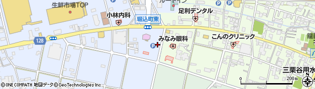 栃木県足利市堀込町94周辺の地図