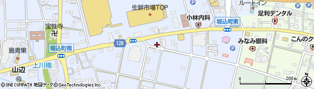 栃木県足利市堀込町49周辺の地図