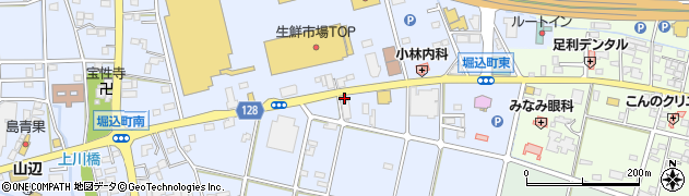 栃木県足利市堀込町50周辺の地図