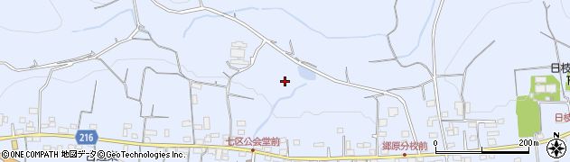 群馬県安中市郷原周辺の地図