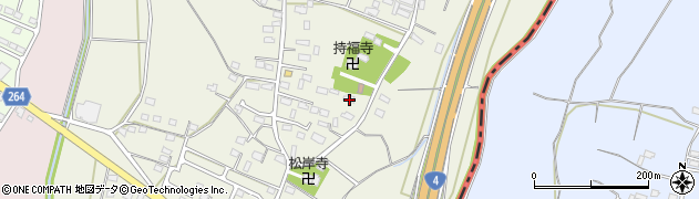栃木県小山市中久喜466周辺の地図