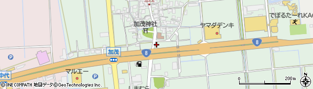 石川県加賀市加茂町ヲ84周辺の地図