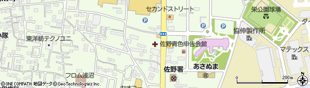 大東建託リーシング株式会社　佐野店周辺の地図