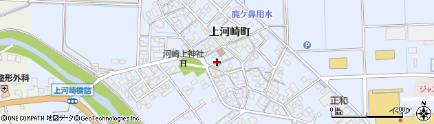 石川県加賀市上河崎町カ9周辺の地図