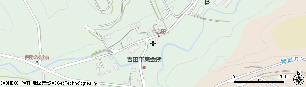 岐阜県飛騨市神岡町吉田2776周辺の地図