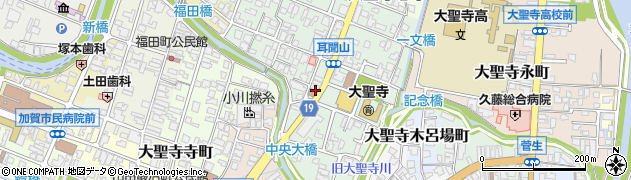 石川県加賀市大聖寺耳聞山町周辺の地図