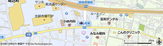栃木県足利市堀込町102周辺の地図