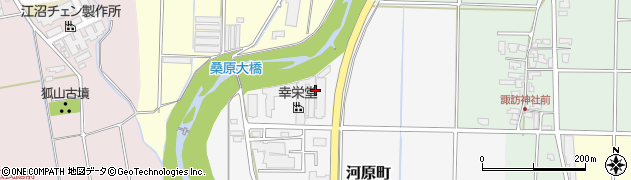 石川県加賀市河原町（ホ）周辺の地図