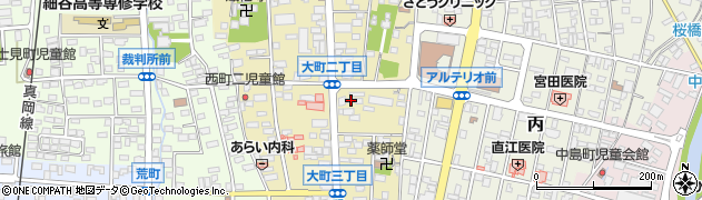 茨城県筑西市甲46周辺の地図