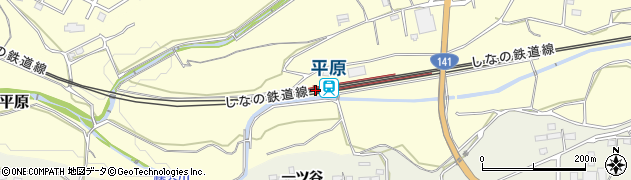 平原駅周辺の地図