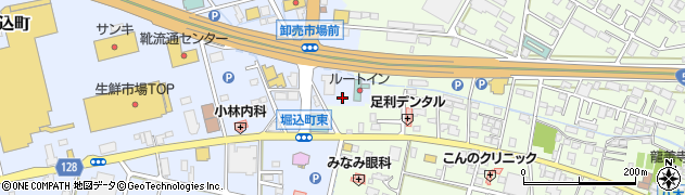 栃木県足利市堀込町2461周辺の地図