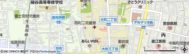 茨城県筑西市甲129周辺の地図