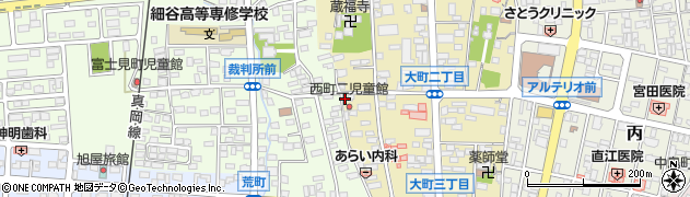 茨城県筑西市甲156周辺の地図
