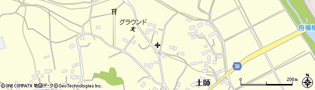 茨城県笠間市土師720周辺の地図