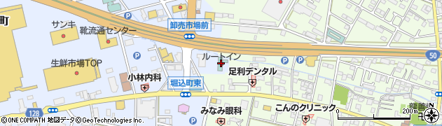 栃木県足利市堀込町2460周辺の地図