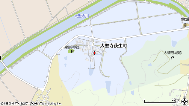 〒922-0003 石川県加賀市大聖寺荻生町の地図