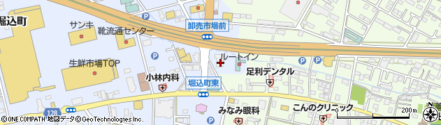 栃木県足利市堀込町2462周辺の地図
