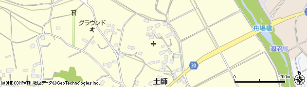 茨城県笠間市土師702周辺の地図