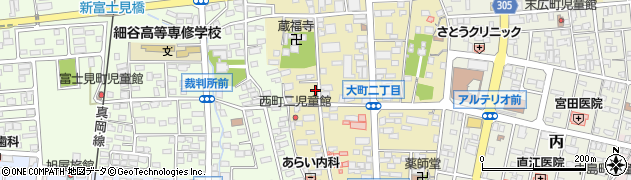 茨城県筑西市甲159周辺の地図