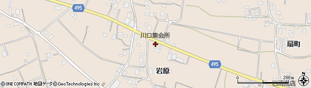 長野県安曇野市堀金烏川岩原1638周辺の地図