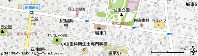 ゆうちょ銀行小山店 ＡＴＭ周辺の地図