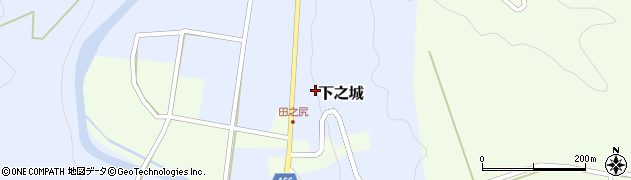 長野県東御市下之城周辺の地図
