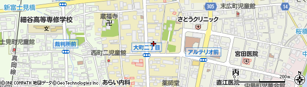 茨城県筑西市甲31周辺の地図