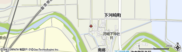 石川県加賀市下河崎町83周辺の地図