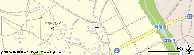 茨城県笠間市土師696周辺の地図