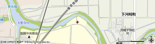 石川県加賀市南郷町（ツ）周辺の地図