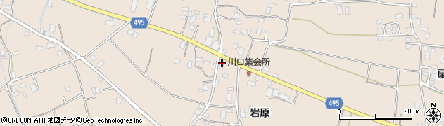 長野県安曇野市堀金烏川岩原1610周辺の地図