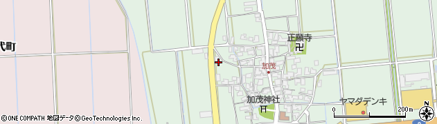 石川県加賀市加茂町（ヨ）周辺の地図
