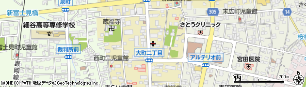 茨城県筑西市甲29周辺の地図