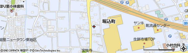 栃木県足利市堀込町2108周辺の地図