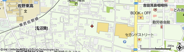 カインズ　佐野店エクステリアプラザ周辺の地図
