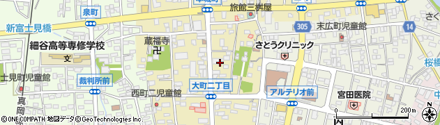 茨城県筑西市甲27周辺の地図