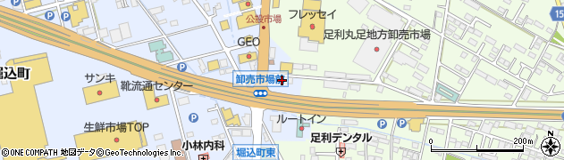 栃木県足利市堀込町2470周辺の地図