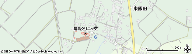 茨城県桜川市東飯田594周辺の地図