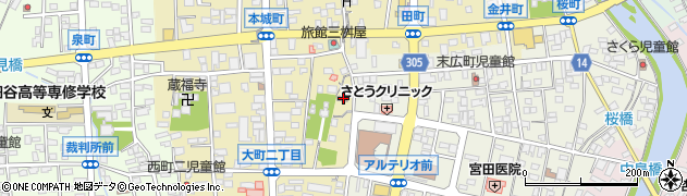 茨城県筑西市甲38周辺の地図