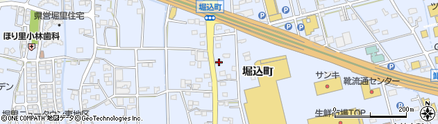 栃木県足利市堀込町2105周辺の地図