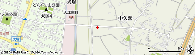 栃木県小山市中久喜546周辺の地図