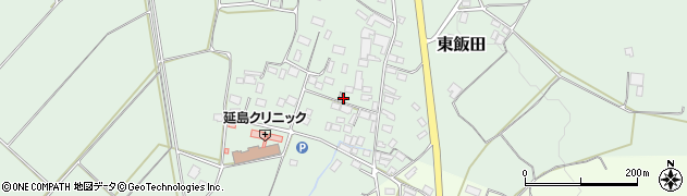 茨城県桜川市東飯田586周辺の地図