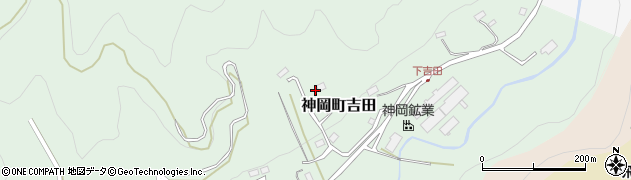 岐阜県飛騨市神岡町吉田3001周辺の地図