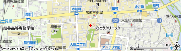 茨城県筑西市甲13周辺の地図